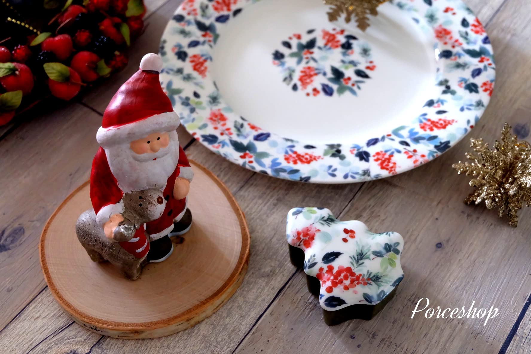 クリスマス　転写紙　６サイズ　合計１５９枚　未使用品　ポーセラーツ Amazon.co.jp: ポーセラーツ 転写紙【白磁用】クリスマス転写紙